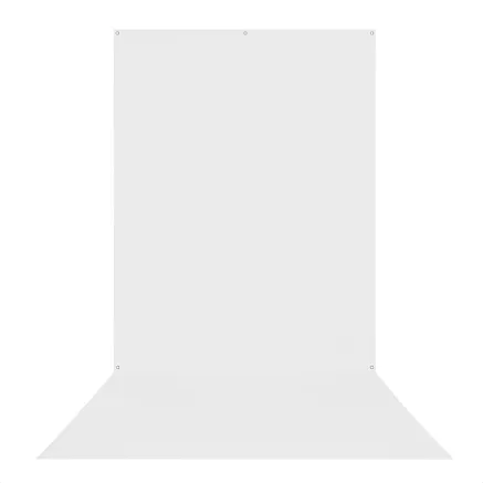 Westcott X Drop Wrinkle Resistant Backdrop High Key White Sweep (5 x 12) 577S