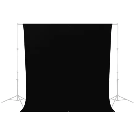 Westcott Kreukvrije Achtergrond Zwart (2,7 x 3m) W133