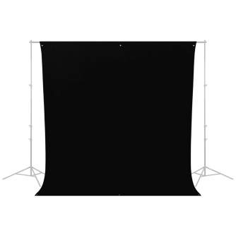 Foto foni - Westcott Wrinkle-Resistant Backdrop - Rich Black (2,7 x 3m) - ātri pasūtīt no ražotāja