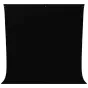 Backgrounds - Westcott Wrinkle-Resistant Backdrop - Rich Black (2,7 x 3m) - quick order from manufacturer