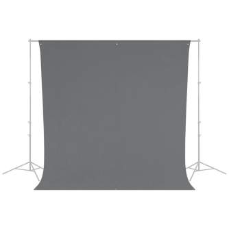 Foto foni - Westcott Wrinkle-Resistant Backdrop - Neutral Grey (2,7 x 3m) - ātri pasūtīt no ražotāja