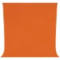 Foto foni - Westcott fona materiāls, Wrinkle-Resistant- Tiger Orange (2,7 X 3 m) - ātri pasūtīt no ražotāja