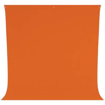 Foto foni - Westcott Wrinkle-Resistant Backdrop - Tiger Orange (2,7 X 3m) - ātri pasūtīt no ražotāja