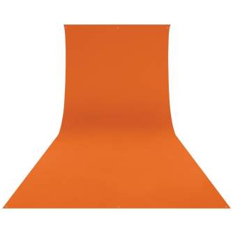 Foto foni - Westcott Wrinkle-Resistant Backdrop - Tiger Orange (2,7 x 6,1m) - ātri pasūtīt no ražotāja