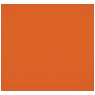 Backgrounds - Westcott X-Drop Pro Wrinkle-Resistant Backdrop - Tiger Orange (2.4 x 2.4 m) - quick order from manufacturer