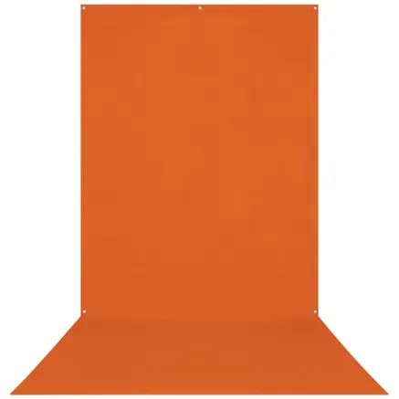 Westcott X Drop Wrinkle Resistant Backdrop Tijger Oranje Sweep (5 x 12) 540S