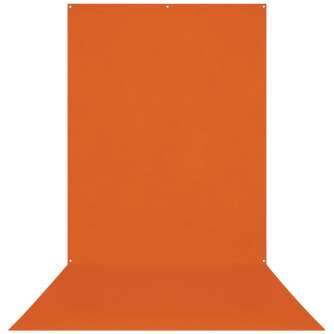 Backgrounds - Westcott X-Drop Wrinkle-Resistant Backdrop - Tiger Orange Sweep (5 x 12) - quick order from manufacturer