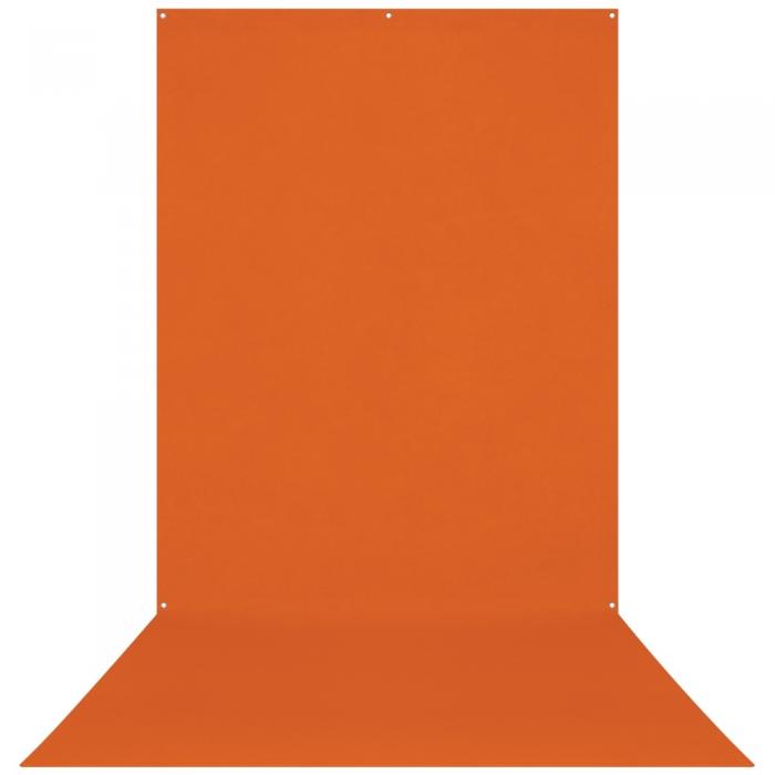 Фоны - Westcott X-Drop Wrinkle-Resistant Backdrop - Tiger Orange Sweep (5 x 12) - быстрый заказ от производителя