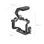 Рамки для камеры CAGE - SMALLRIG 4024 BLACK MAMBA CAGE KIT FOR PANASONIC LUMIX S5 II 4024 - быстрый заказ от производителя