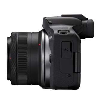 Беззеркальные камеры - Canon EOS R50 + RF-S 18-45mm F4.5-6.3 IS STM (Black) - купить сегодня в магазине и с доставкой