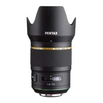 Objektīvi - Pentax HD Pentax-D FA 50mm f / 1.4 SDM AW - ātri pasūtīt no ražotāja