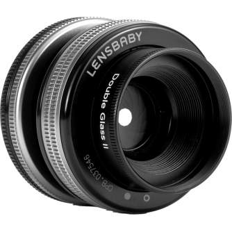 Lenses - LENSBABY COMPOSER PRO II W/DOUBLE GLASS II OPTIC FOR FUJI X LBCP2DGIIF - quick order from manufacturer