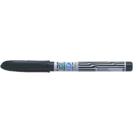 PILOT SUPER COLOR MARKER BLACK 244445