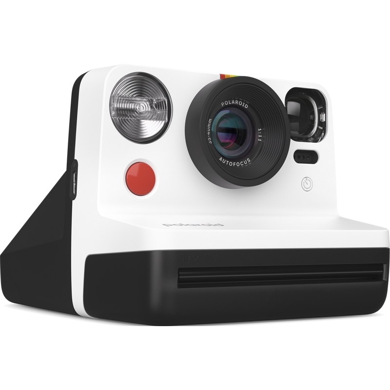 Polaroid NOW Golden Gift Box Gen 2 Instant Camera - White/Black