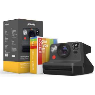 Momentfoto kamera - POLAROID NOW GEN 2 E-BOX BLACK 6248 - perc šodien veikalā un ar piegādi