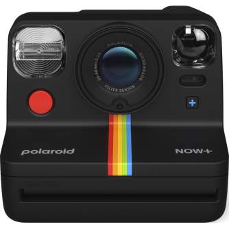 Momentfoto kamera - Polaroid Now+ Gen 2 Black - perc šodien veikalā un ar piegādi