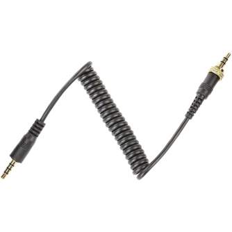 Audio vadi, adapteri - SARAMONIC SR-PMC1 bloķēšanas tipa 3,5mm ar TRRS adaptera kabelis - ātri pasūtīt no ražotāja