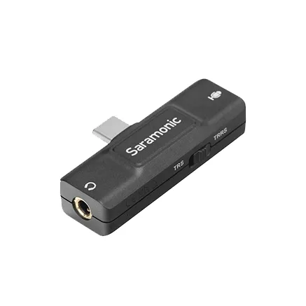 SARAMONIC SOUND CARD - AUDIO ADAPTER WITH USB-C CONNECTORS (SR-EA2U) SR-EA2U