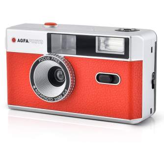 Filmu kameras - AGFAPHOTO REUSABLE CAMERA 35MM RED - perc šodien veikalā un ar piegādi