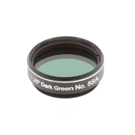 Bresser EXPLORE SCIENTIFIC Filter 1.25 Dark Green No.58A