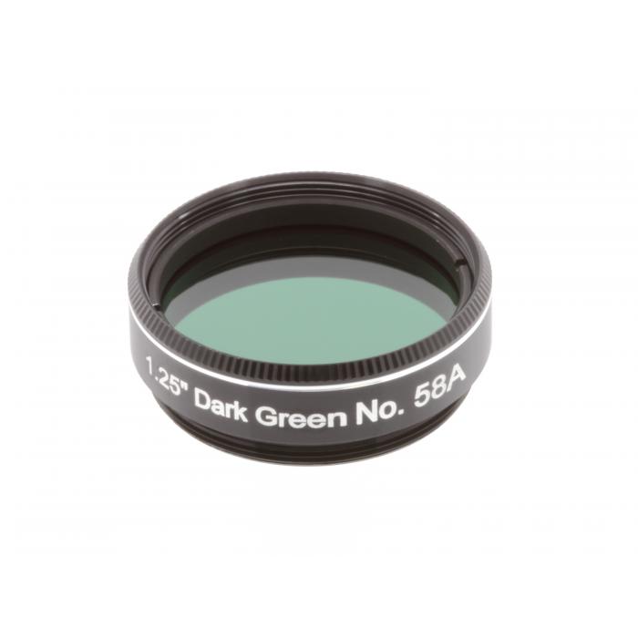 Teleskopi - Bresser EXPLORE SCIENTIFIC Filter 1.25" Dark Green No.58A - ātri pasūtīt no ražotāja