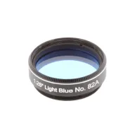 Discontinued - Bresser EXPLORE SCIENTIFIC Filter 1.25 Light Blue No.82ADiscontinued - Bresser EXPLORE SCIENTIFIC Filter 1.25 Light Blue No.82A