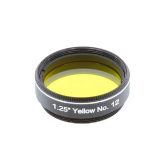 Teleskopi - Bresser EXPLORE SCIENTIFIC Filter 1.25" Yellow No.12 - ātri pasūtīt no ražotāja