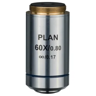 Mikroskopi - BRESSER DIN PL Objective 60x, Infinity - ātri pasūtīt no ražotāja
