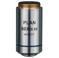 Mikroskopi - BRESSER DIN PL Objective 60x, Infinity - ātri pasūtīt no ražotājaMikroskopi - BRESSER DIN PL Objective 60x, Infinity - ātri pasūtīt no ražotāja