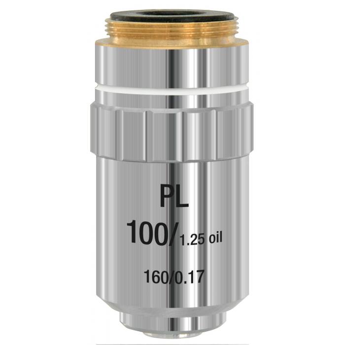 Mikroskopi - BRESSER plan achromatic objective lens 100x - ātri pasūtīt no ražotāja