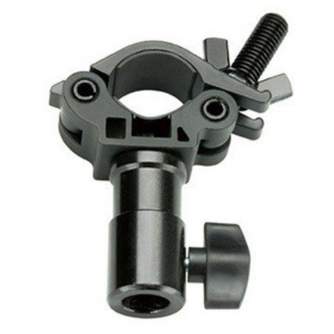 Holders Clamps - BRESSER JM-03 Pipe Clamp 50 mm with Tripod Connection - quick order from manufacturer