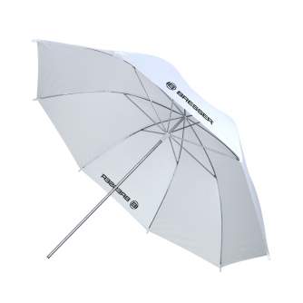Umbrellas - BRESSER SU-43 Translucent Umbrella white 110 cm - quick order from manufacturer