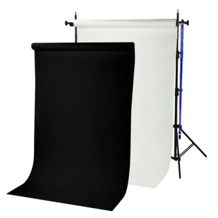 BRESSER BR-TP240 background system 240 cm high + 2 paper rolls (1.35 x 11 m)