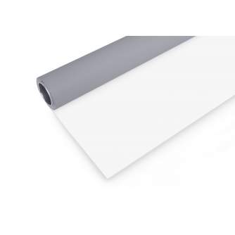 Фоны - BRESSER Vinyl Background Roll 2,00 x 6m Grey/White - быстрый заказ от производителя