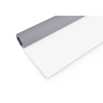 Foto foni - BRESSER Vinyl Background Roll 2.72 x 4m Grey/White - ātri pasūtīt no ražotāja