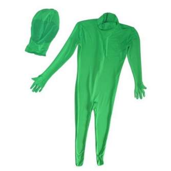 Apģērbs - BRESSER BR-C2S Chromakey green two-piece Body Suit S - ātri pasūtīt no ražotāja