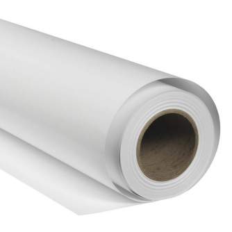 Backgrounds - BRESSER SBP08 Paper Background Roll 1,36 x 11m Arctic White - quick order from manufacturer