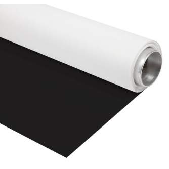 Фоны - BRESSER Vinyl Background Roll 1.35 x 4m Black/White - купить сегодня в магазине и с доставкой