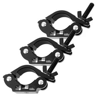 Holders Clamps - BRESSER JM-01 Pipe Clamp 35mm - Set of 3 Pieces - quick order from manufacturer