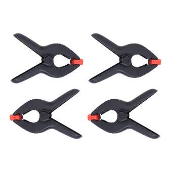 Holders Clamps - BRESSER BR-56 Background Clamp DeLuxe (4pieces) - quick order from manufacturer