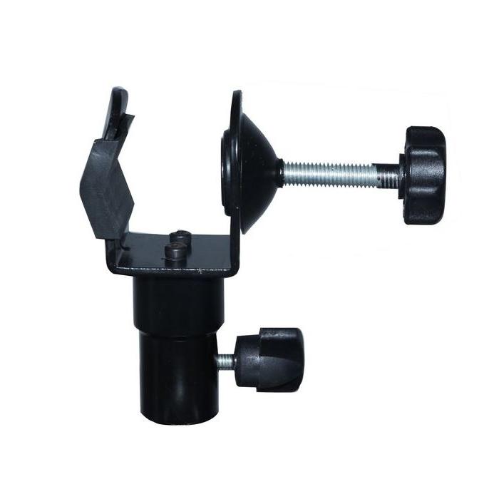 Turētāji - BRESSER BR-7 Universal pipe clamp + tripod connection - ātri pasūtīt no ražotāja