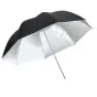 Foto lietussargi - BRESSER SM-11 Reflective Umbrella White/black 83cm - ātri pasūtīt no ražotāja