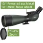 Tālskati - BRESSER Pirsch 25-75x100 Spotting Scope Gen. II with DeLuxe 10:1 Focus - быстрый заказ от производителя