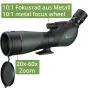 Spotting Scopes - BRESSER Pirsch 20-60x80 Spotting Scope Gen. II with DeLuxe 10:1 Focus - quick order from manufacturer
