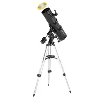 Telescopes - BRESSER Pollux-II 150/1400 EQ3 Reflector Telescope with Smartphone Adapter & Solar Filter - quick order from manufacturerTelescopes - BRESSER Pollux-II 150/1400 EQ3 Reflector Telescope with Smartphone Adapter & Solar Filter - quick order from manufacturer