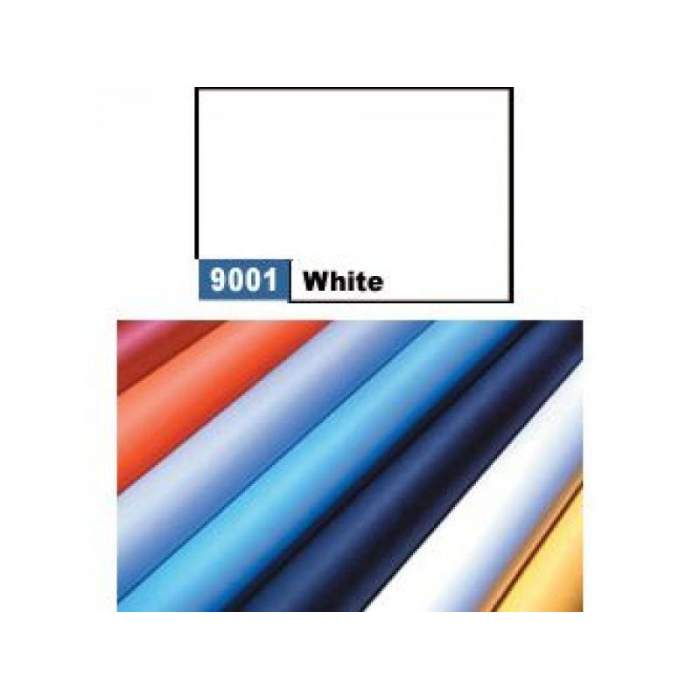 Backgrounds - Manfrotto LP9001 Super White papīra fons 2,75m x 11m - quick order from manufacturer