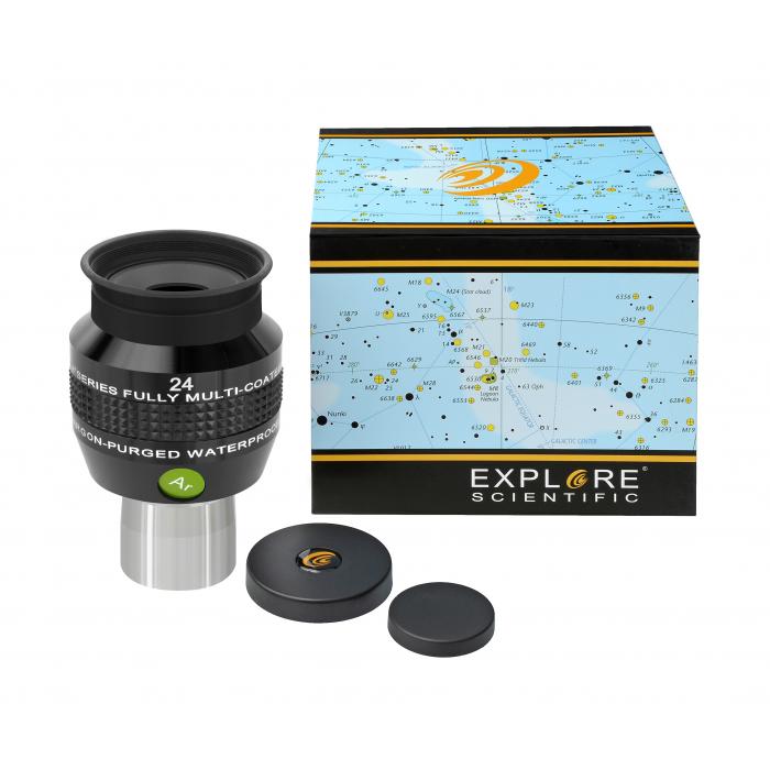 Telescopes - Bresser EXPLORE SCIENTIFIC 68° Ar Eyepiece 24mm (1,25") - quick order from manufacturer
