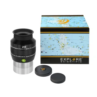 Teleskopi - Bresser EXPLORE SCIENTIFIC 68 Ar Eyepiece 28mm (2) - ātri pasūtīt no ražotāja