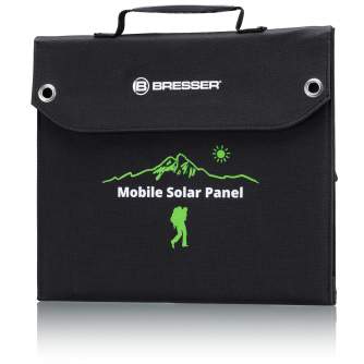 Solar Portable Panels - BRESSER Mobile Solar Charger 40 Watt with USB and DC output - buy today in store and with delivery