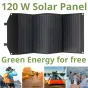 Solar Portable Panels - BRESSER Mobile Solar Charger 120 Watt with USB and DC output - quick order from manufacturer